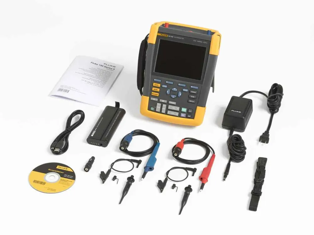 Fluke 4025623 190-502/EU Multimètre couleur 2 canaux 500Mhz