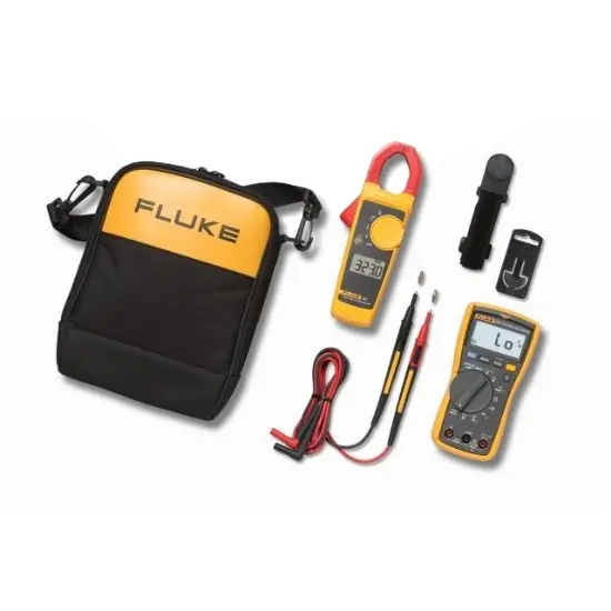 Fluke 4296034 117/323 EUR Multimètre Kit combiné pour électriciens