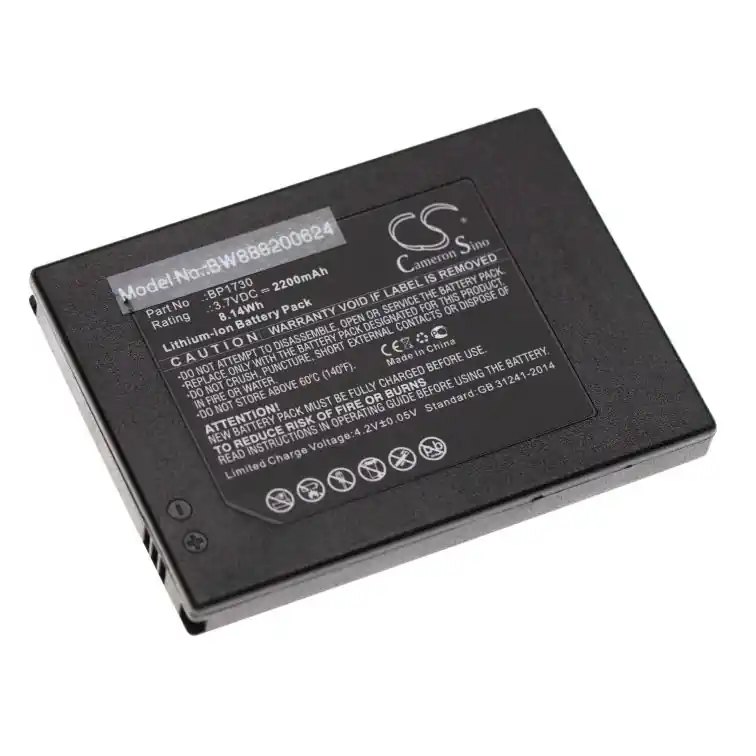 Fluke 4389436 Pack batterie 3.7V 2500mAh pour le 1730