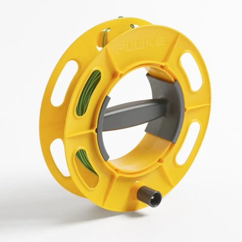 Fluke 4343746 Bobine de câble de terre 25M fil Vert