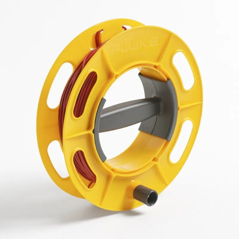 Fluke 4343754 Bobine de câble de terre 50M fil Rouge