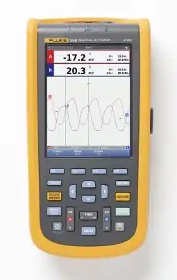 Fluke 4755975 124B/EU/S Kit Multimètre industriel 40MHz EU SCC120B