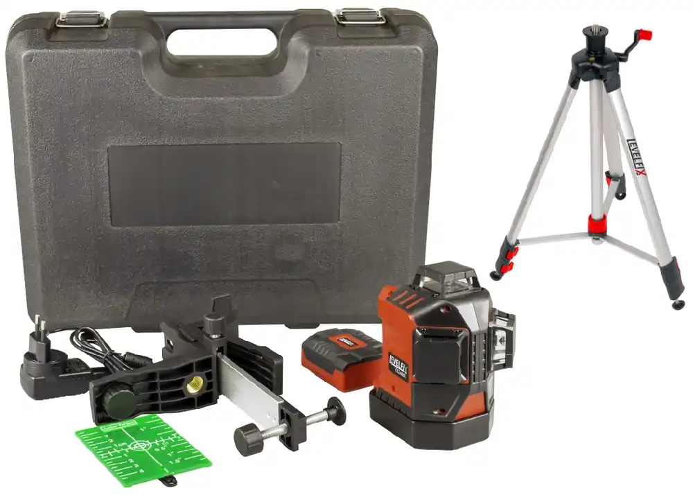Levelfix 556252 CCL460G SET 3D Cone Line Laser Green + tripod 150cm
