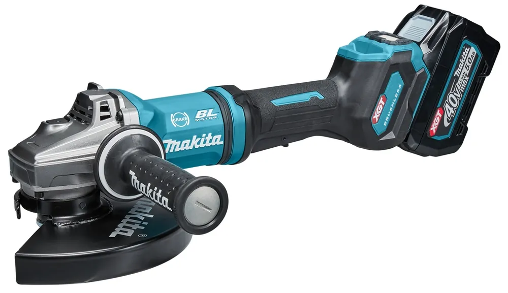 Makita GA038GT203 Meuleuse d‘‘angle 40V max 5.0Ah avec interrupteur de sécurité 230mm