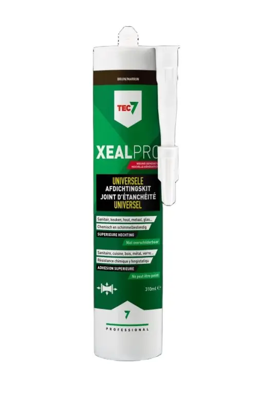 TEC7 Cartouche de mastic brun XealPro 310ml