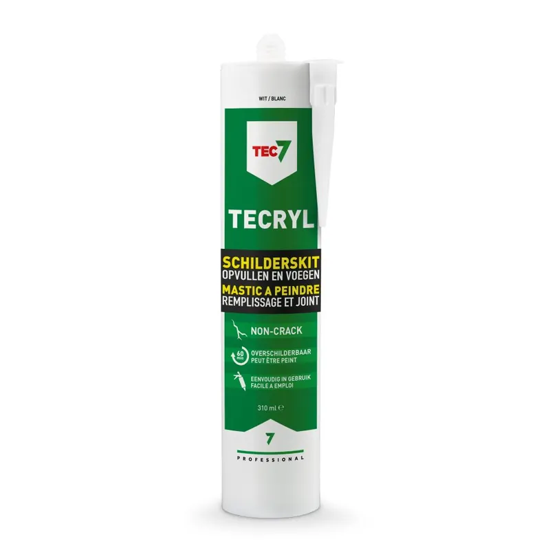 TEC7 Cartouche Tecryl White Painterskit 310ml