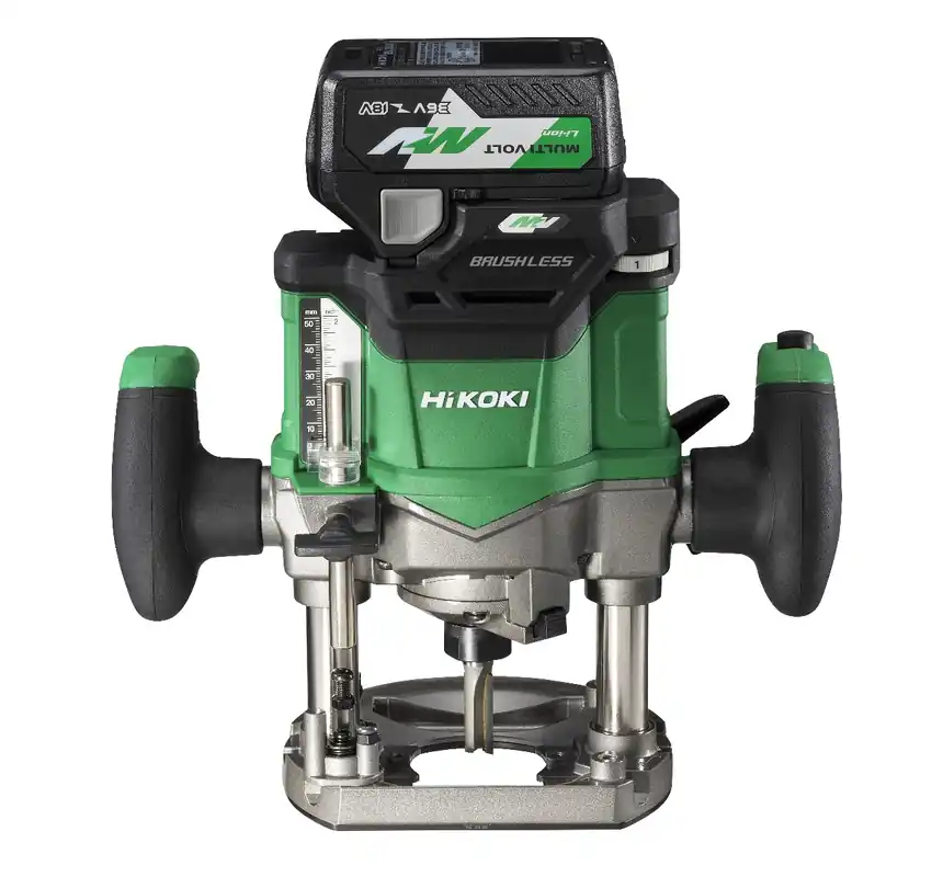 HIKOKI M3612DAWPZ Défonceuse sans fil Multivolt 36V 2.5Ah Li-Ion dans coffret HSC IV