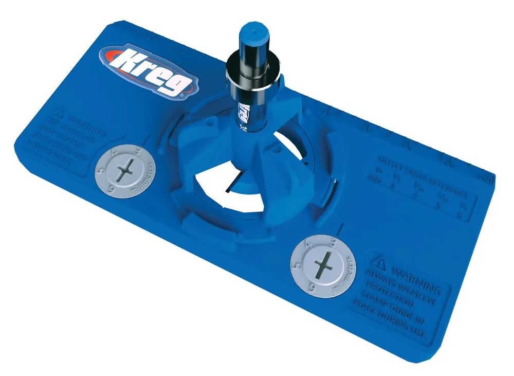Kreg KHI-HINGE Gabarit de perçage des charnières de porte de placard