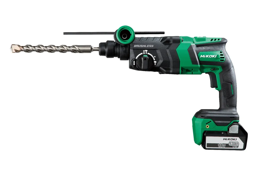HIKOKI DH18DPCWPZ Marteau combiné sans fil 18V 5.0Ah Li-ion en mallette HSC IV