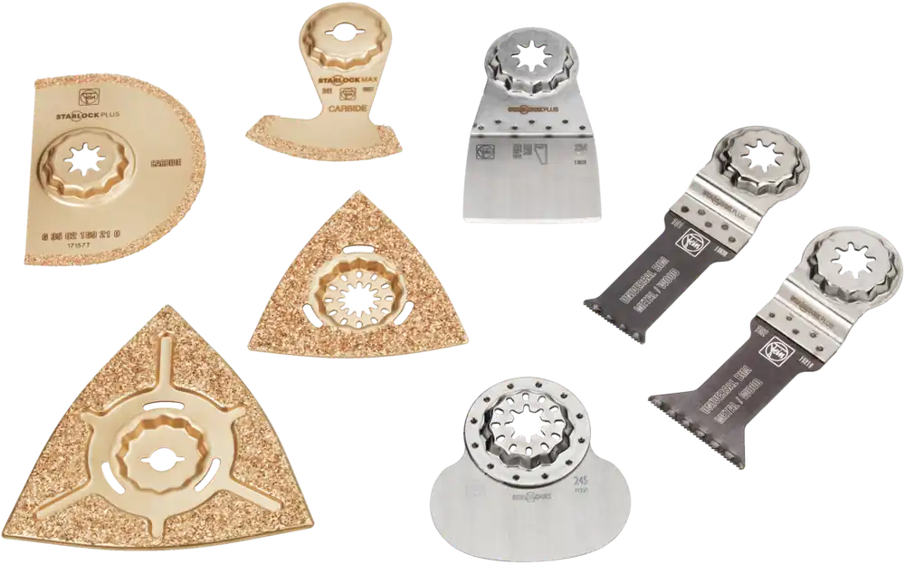 Fein Accessoires 35222967140 Set professionnel Starlock Max 8 pièces CHAUFFAGE / SANITAIRE