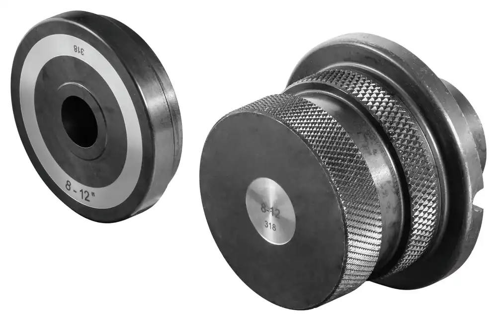 Rems 347040 Rouleaux à gorge 8 - 12", jeu pour tubes en acier