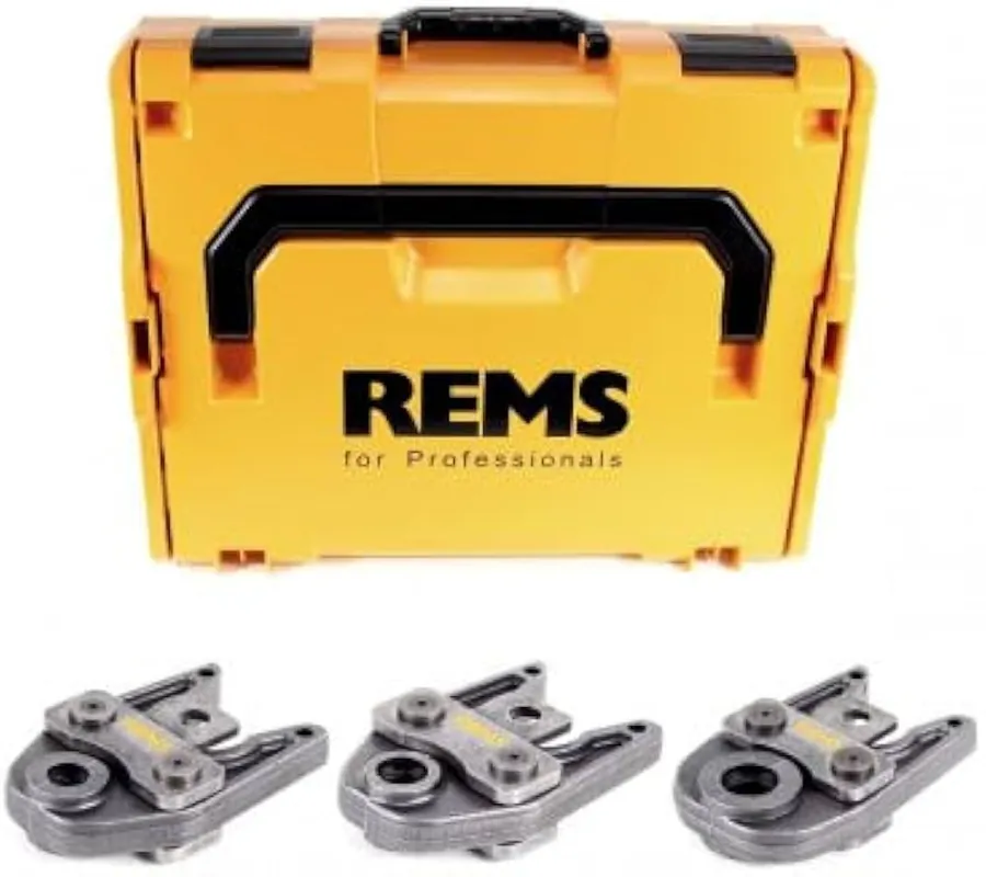 Rems 571169 R 571163 Jeu de barres de pression TH 16 - 20 - 26 en L-Boxx pour machines à presser radiales Rems (sauf Mini)