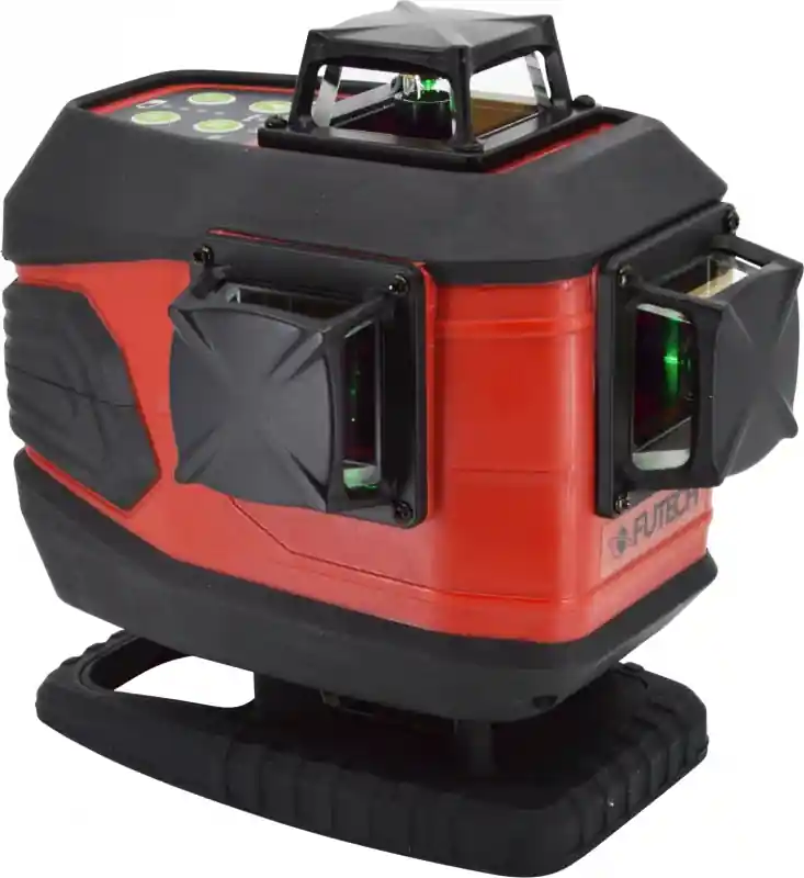 Futech 034.4DE MC4D Laser électronique vert à ligne croisée 4D