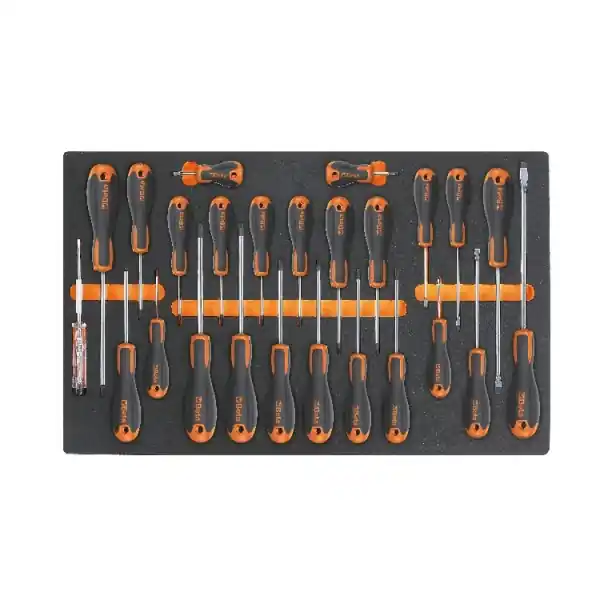 Beta 024500213 Jeu de tournevis M213 25 pièces
