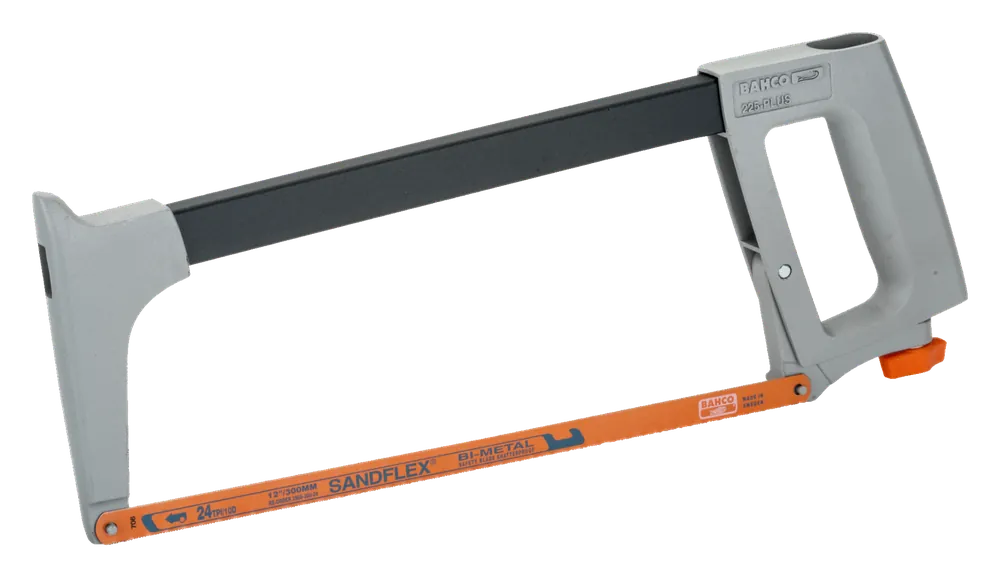 Bahco 225-PLUS Support professionnel pour scie à métaux avec poignée en alu 300 mm