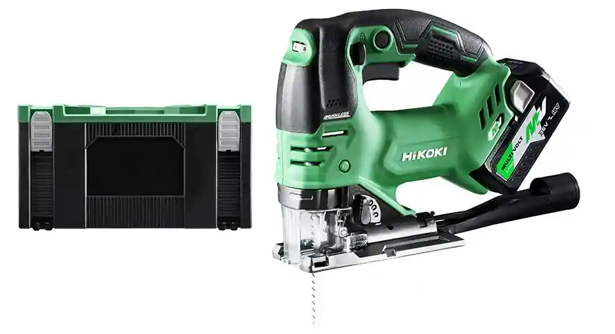 HIKOKI CJ36DAWRZ Scie sauteuse sans fil 36V 2.5Ah Li-Ion en mallette HSC III